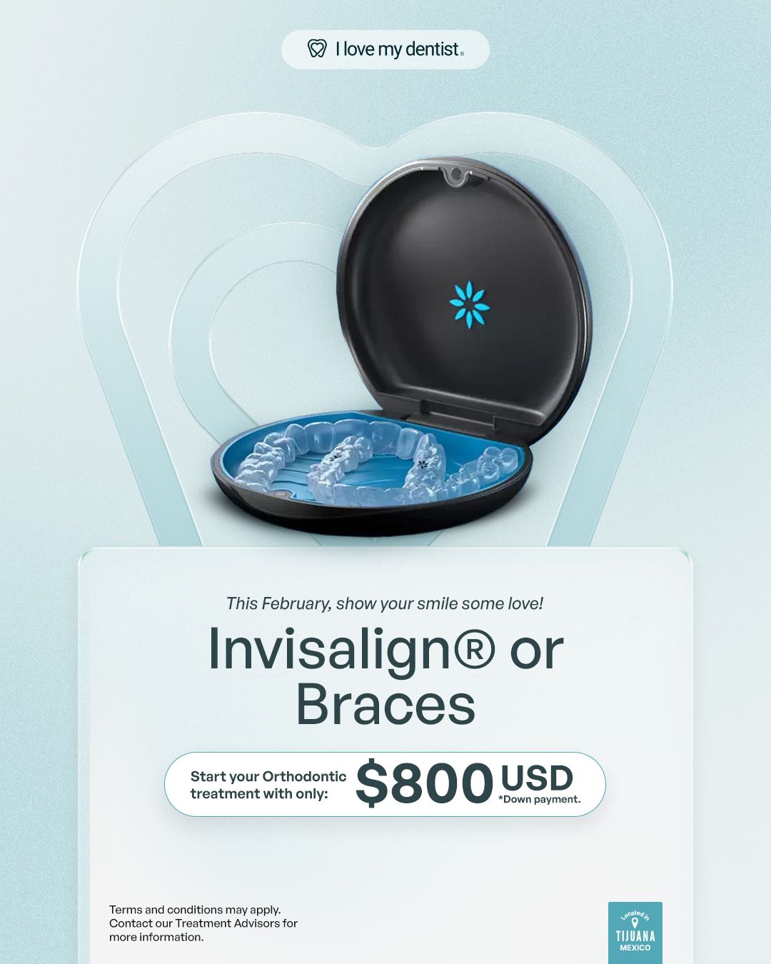 Orthodontics, braces in Tijuana, Invisalign treatment