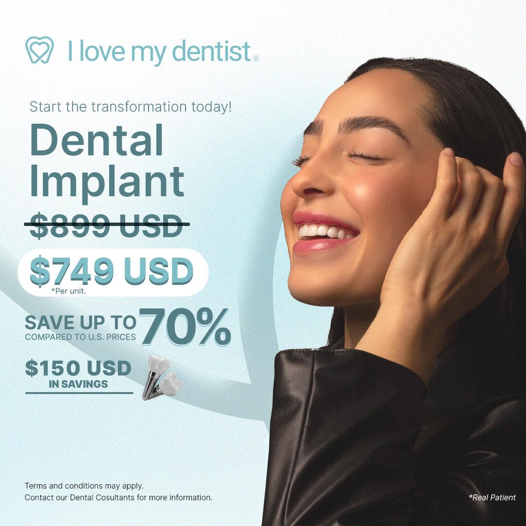 Dental implants i love my dentist Tijuana