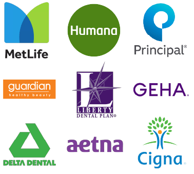 Dental insurance accepted: MetLife - Humana - Principal - guardian healthy beauty - Liberty dental plan - GEHA - DELTA DENTAL - aetna - Cigna